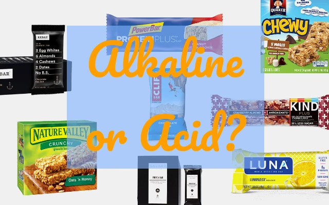 Alkaline or Acid Nutrition Bars?