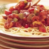 Alkaline Tomato Vegetable Spaghetti Sauce