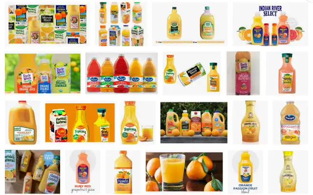 Alkaline Citrus Juice Chart